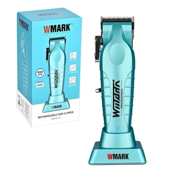 Cortadora de Pelo Azul Profesional Wmark NG 133 8000RPM