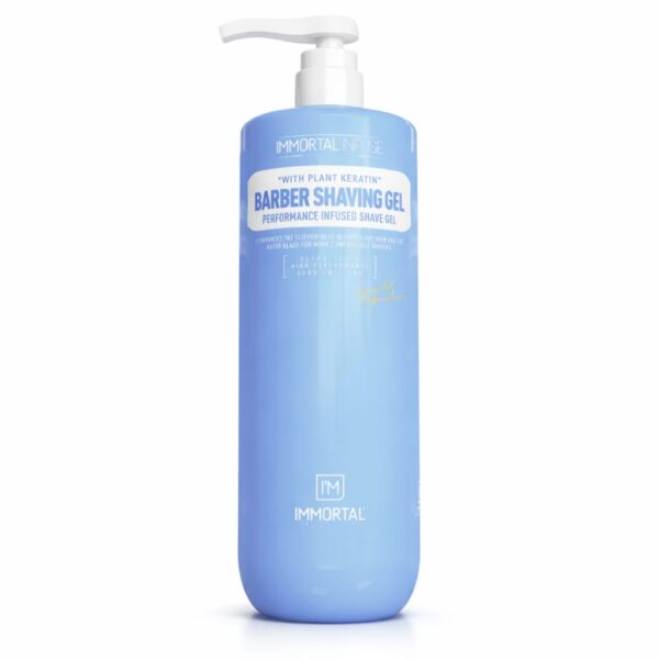 Shaving Gel Immortal Blue 1000ml – Afeitado Profesional Sin Irritación